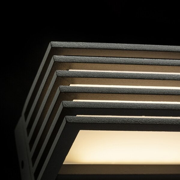 RED - Design Rendl -R13564 - LED Vonkajšie nástenné svietidlo CLAIRE LED/6W/230V IP54
