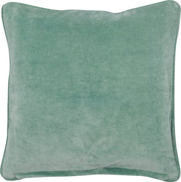 Vyšívaný poťah na vankúš s aplikáciou Velvet Liliana White 40 × 40 cm
