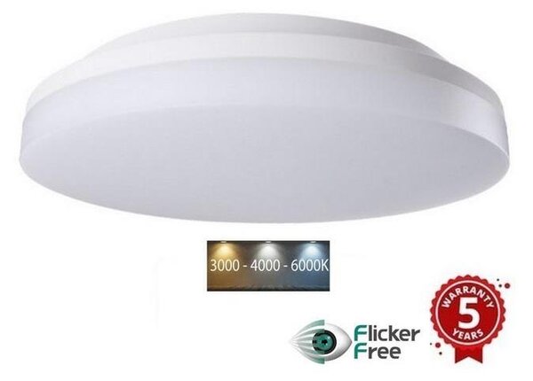 Sinclair RDTJ 30CCT - LED Prisadené svietidlo RDTJ LED/30W/230V 33 cm biela