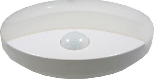 LED Vonkajšie stropné svietidlo so senzorom LED/15W/230V IP44