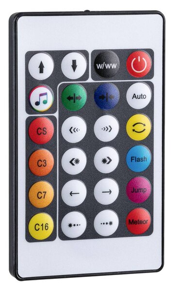 Paulmann SimpLED RGBIC Motion Music Strip 3 m, Biela / opálová, Obývacia izba / jedáleň, Plast, Nábytkové pásikové svetlo