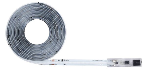 Paulmann SimpLED RGBIC Motion Music Strip 3 m, Biela / opálová, Obývacia izba / jedáleň, Plast, Nábytkové pásikové svetlo