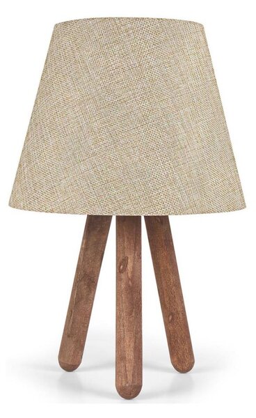 Stolná lampa AYD 1xE27/60W/230V béžová/hnedá