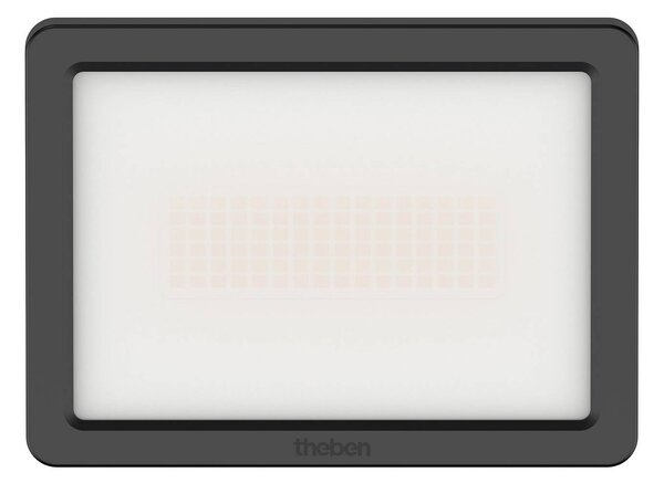 Theben LED vonkajší stenový reflektor theLeda B20 dual, čierny, IP65, Čierna, Hliník, Vonkajše bodové svietidlo / bodateľné do zeme