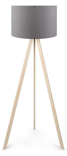 Stojacia lampa AYD 1xE27/60W/230V šedá/béžová