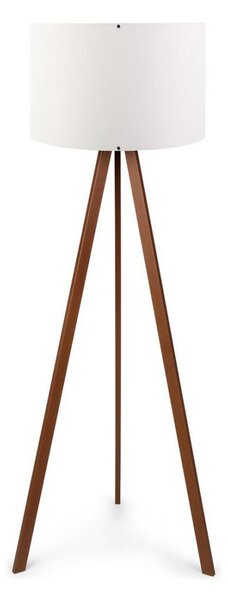 Stojacia lampa AYD 1xE27/60W/230V biela/hnedá
