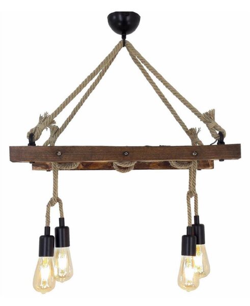 Luster na lanku MERDIVEN 4xE27/40W/230V
