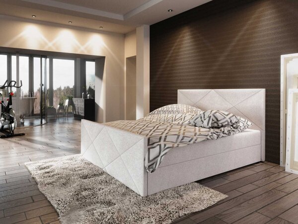 Čalúnená posteľ VASILISA IV 160x200, béžová