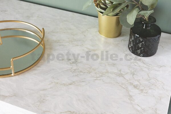 Samolepiace fólie Cortes mramor zlatý 67,5 cm x 15 m d-c-fix 200-8351 Samolepiace tapety 200-8351
