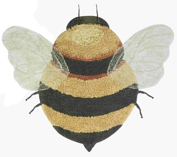 Lorena Canals , Detský kusový koberec Bee, 115x150, viacfarebná, detská izba