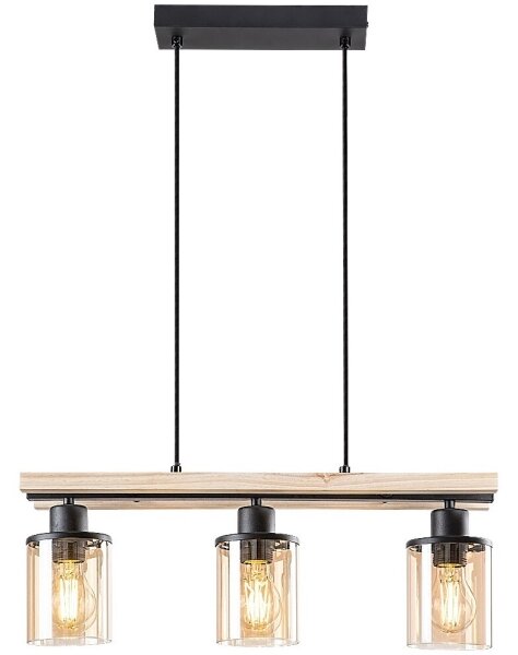 Rabalux 72083 - Luster na lanku NIYLAH 3xE27/25W/230V