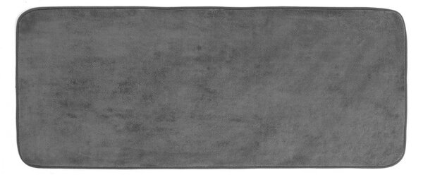 Antracitová kúpeľňová predložka 50x120 cm Vitamine – douceur d'intérieur
