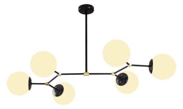 Luster na tyči DAMAR 6xE27/40W/230V
