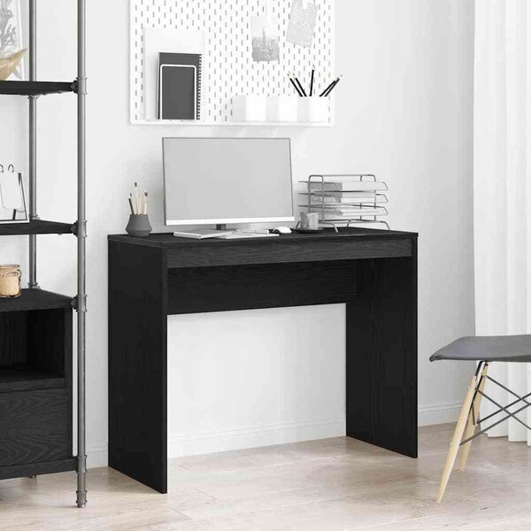 Maison Exclusive - písací stôl Čierny dub 90 x 40 x 72 cm Drevený materiál