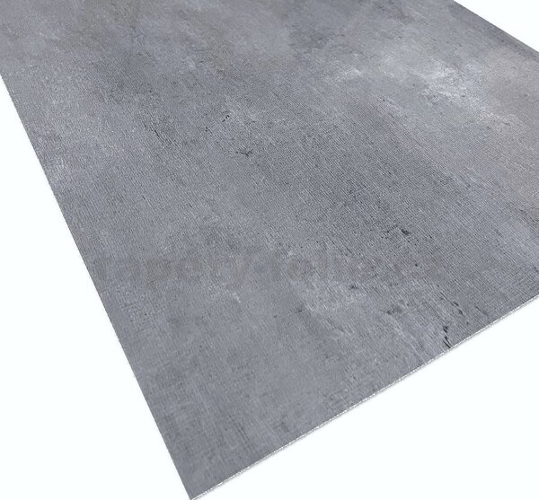 Samolepiace PVC 3D panely LVT05, rozmer 60 x 30 cm, betón sivý lesklý, IMPOL TRADE