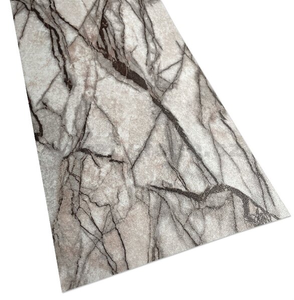 Samolepiace PVC 3D panely LVT21, rozmer 60 x 30 cm, mramor hnedý matný, IMPOL TRADE