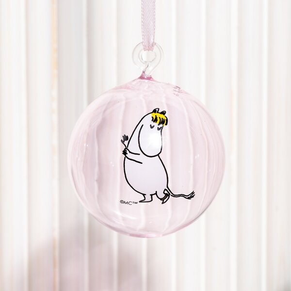 Muurla Set vianočných ozdôb Moomin 7cm / 4ks
