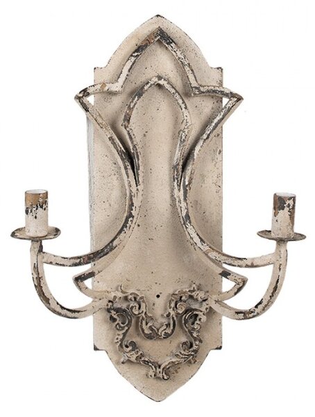 Nástenná kovová vintage lampa