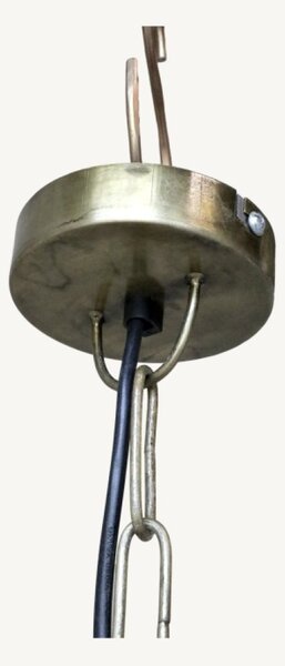 Lampa z prúteného ratanu 33cm