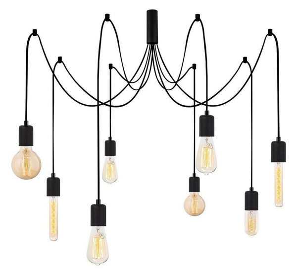Luster na lanku KABLUNI 8xE27/100W/230V pavúk