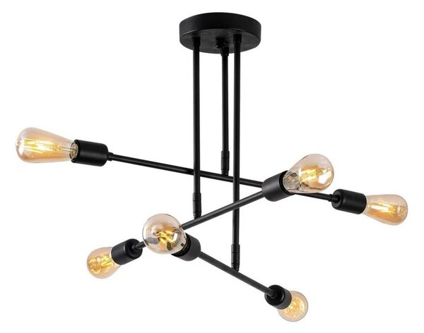 Luster na tyči FLOWER 6xE27/40W/230V