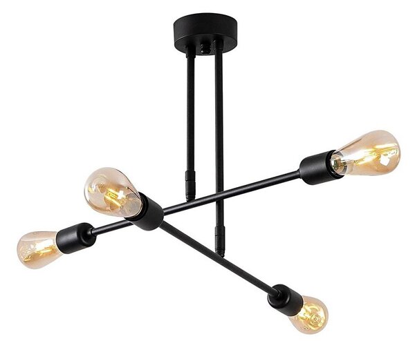 Luster na tyči FLOWER 4xE27/40W/230V