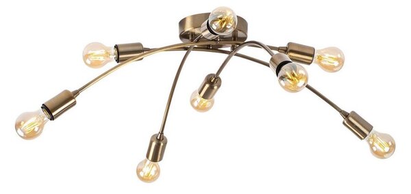 Prisadený luster BANANA 8xE27/40W/230V