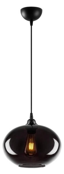 Luster na lanku SMOKED 1xE27/40W/230V
