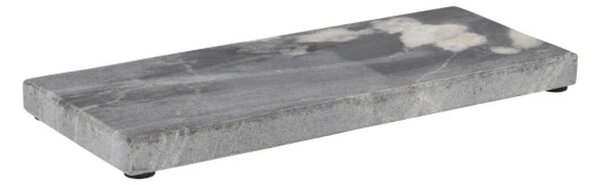 Sivý mramorový podnos Marble grey - 23*9,5*1cm - daan kromhout