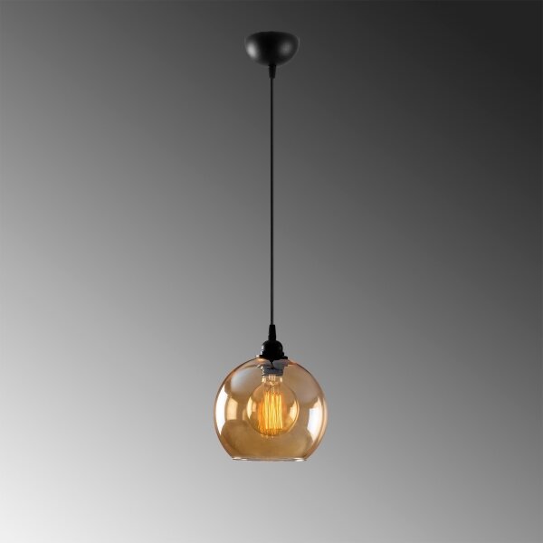 Luster na lanku GOLD 1xE27/40W/230V