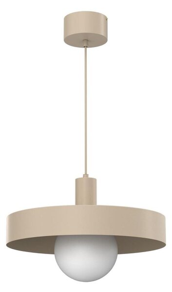 Luster na lanku CANAN 1xE27/15W/230V priemer 40 cm béžový