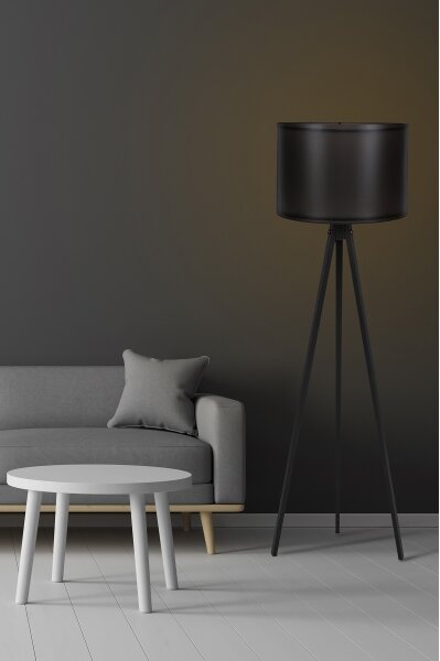 Stojanová lampa AYD 1xE27/60W/230V čierna