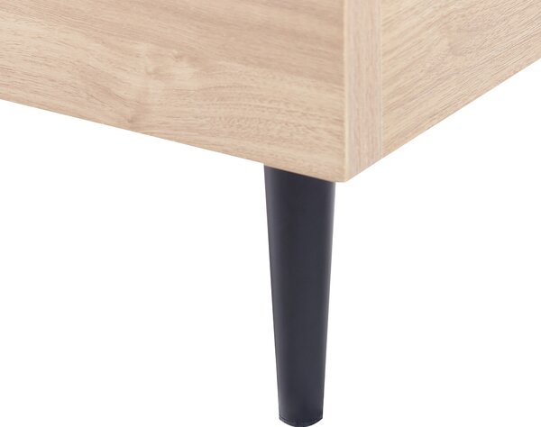 Posteľný rám tmavosivé čalúnenie dvojlôžko 140 x 200 cm čalúnené čelo MDF rám kovové nohy lamelový rošt moderný štýl spálňa