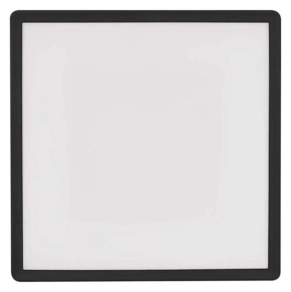 LED Stropné svietidlo FLORI LED/18W/230V 4000K čierna 29x29 cm