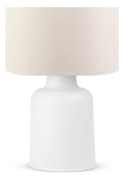 Stolná lampa AYD 1xE27/60W/230V béžová/biela