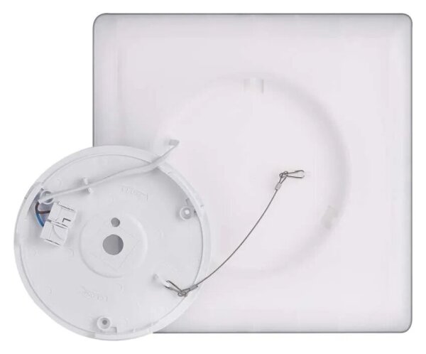 LED Stropné svietidlo FLORI LED/18W/230V 4000K čierna 29x29 cm