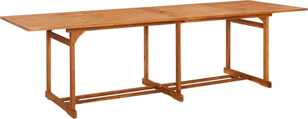 Maison Exclusive - Záhradný jedálenský stôl 280x90x75 cm masívne akáciové drevo