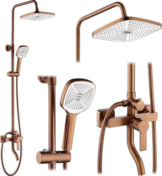 Sprchový Set REA ARGUS Brush Copper