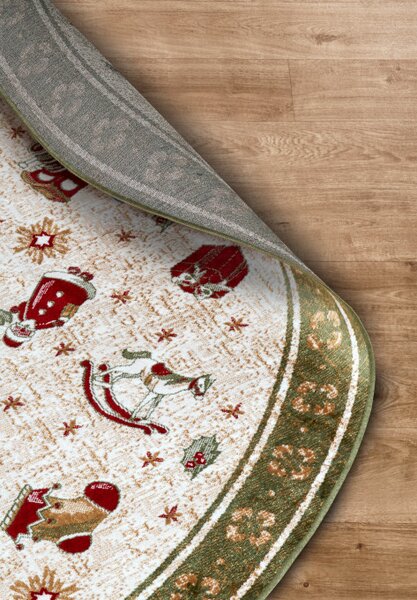 Koberec Toy's Delight Villeroy & Boch Shine zelený / viacfarebný kruh