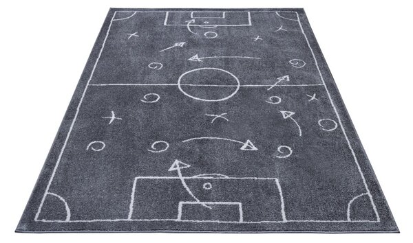 Tmavosivý detský koberec 120x170 cm Gameplan – Hanse Home