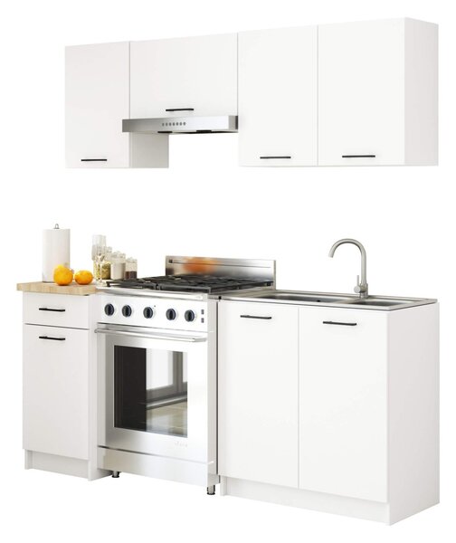 Ak furniture Kuchynská skrinka Olivia W 50 cm - biela závesná