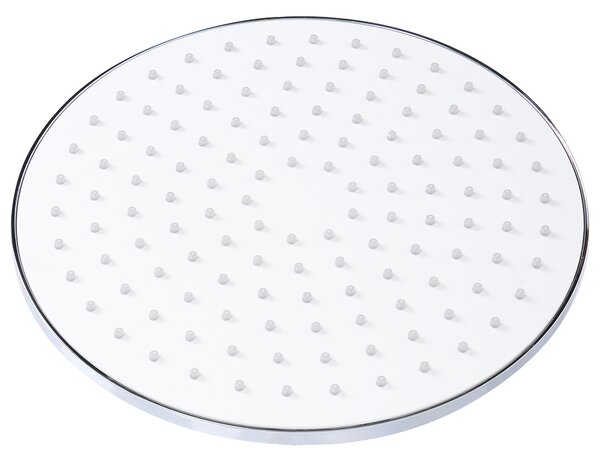 Sprchová súprava s pákovou batériou strieborná mosadz ručná sprcha dažďová hlavica 3 režimy prúdu moderný štýl