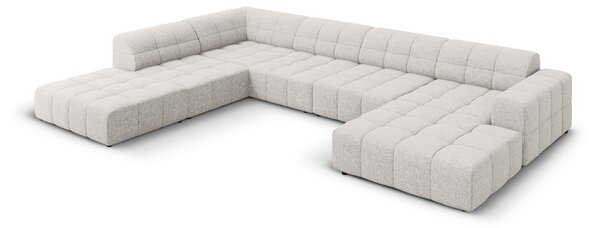 Svetlosivá rohová pohovka (ľavý roh/do "U") Chicago – Cosmopolitan Design