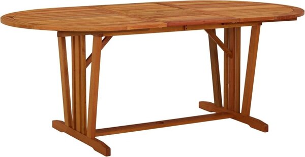 Maison Exclusive – Záhradný stôl 200 × 100 × 75 cm z masívneho eukalyptového dreva