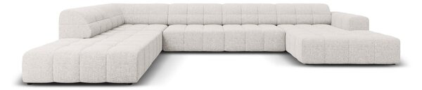 Svetlosivá rohová pohovka (ľavý roh/do "U") Chicago – Cosmopolitan Design