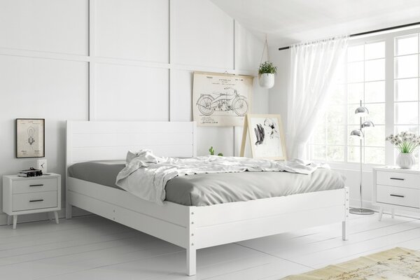 INTERBEDS Detská posteľ Continental 140x200cm biela