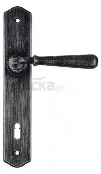 HERMÍNA kľučka Rustiko na dvere 90mm kľúč, 90mm na Kľúč