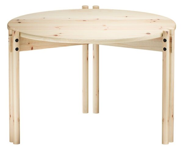 Okrúhly konferenčný stolík z borovicového dreva v prírodnej farbe ø 60 cm Sticks – Karup Design