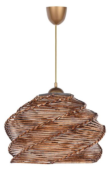 Luster na lanku RUCHE 1xE27/60W/230V ratan
