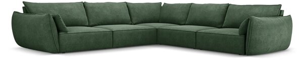 Tmavozelená rohová pohovka (variabilná) Vanda - Mazzini Sofas